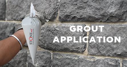 GROUT APPLICATION